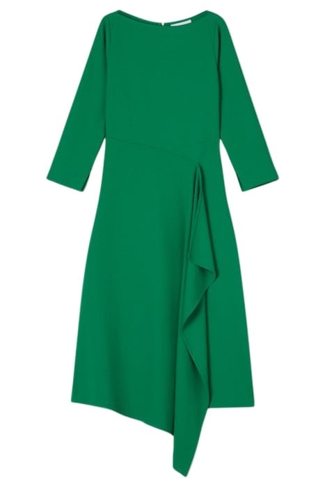 DR LENA - WATERFALL DRESS GREEN 2