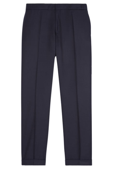 SUIT TROUSERS WITH ELASTIC BELT NAVY 4