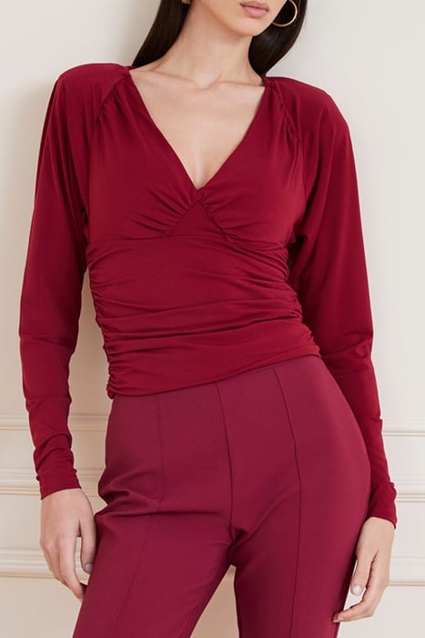 KARLIE TOP PURPLE BLOUSE PETAL 1