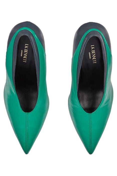 CC QUINNY POINTED COLOUR GREEN/BLUE 3