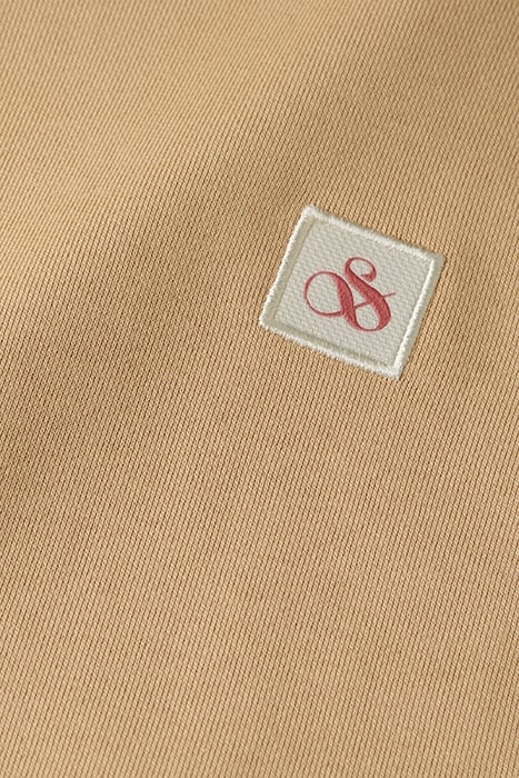 ESSENTIAL LOGO BADGE HOODIE SEASTONE 8