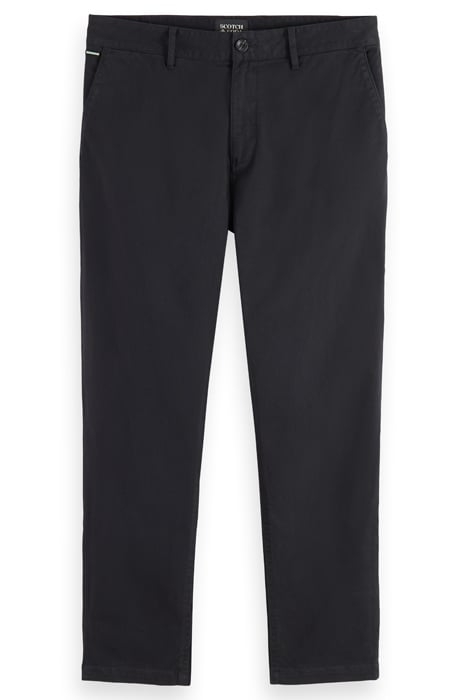 DRIFT- GARMENT-DYED STRETCH COTTON TWILL CHINO BLACK 3