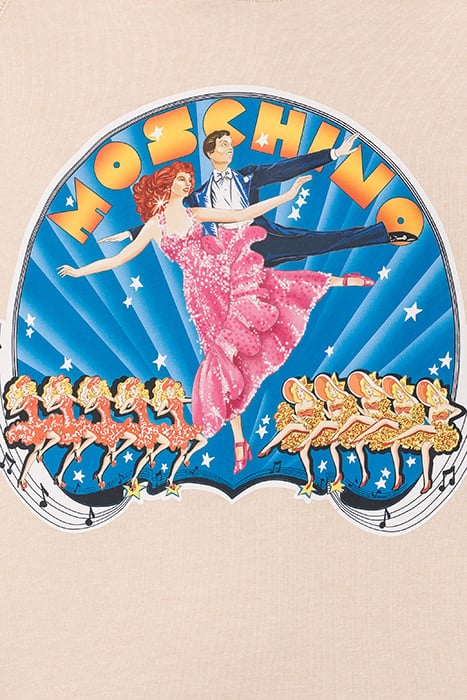 HOLLYWOOD MUSICAL MÉLANGE FLEECE DRESS WHITE 4