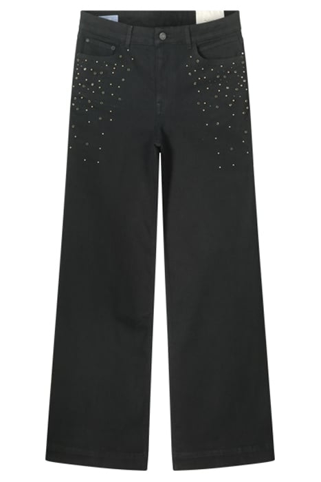 25YEARS: WIDE LEG JEANS BLACK BLACK REACTION DENIM BLACK DEN 2