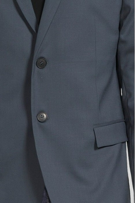 STEEL TWILL TRAVEL SUIT SUIT JACKET STEEL 4