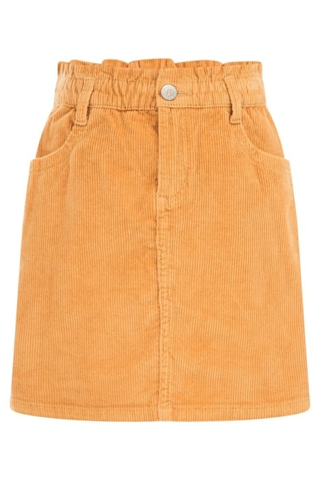 SKIRT MINI LENGTH OCHRE YELLOW 3