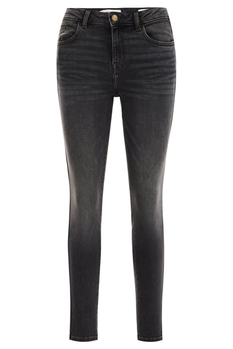 5POCKET MID WAIST BLACK 4