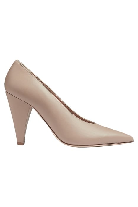 CC MICAELA CONE HEEL TAUPE 1