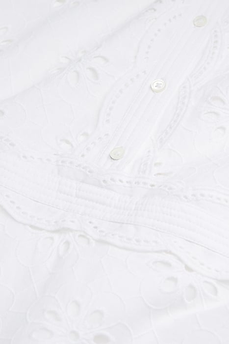 ENGLISH EMBROIDERY DRESS WHITE 2