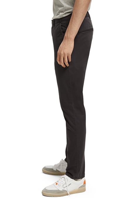 ESSENTIALS - MOTT SUPER SLIM FIT CHINO ANTHRACITE 5