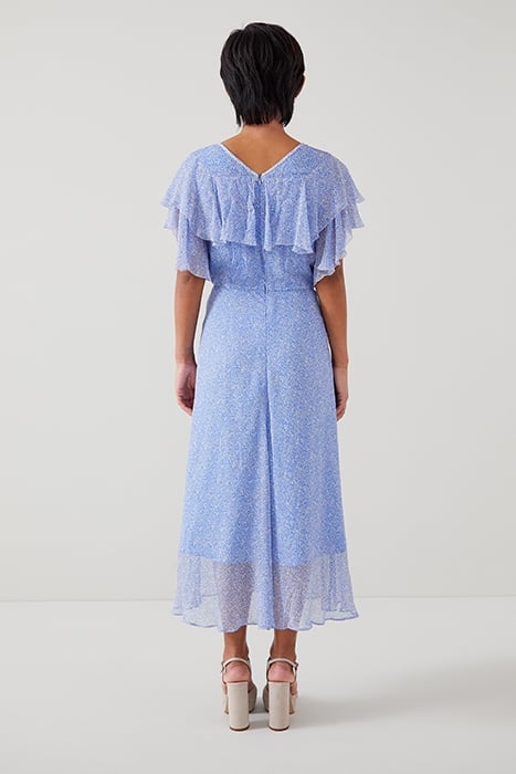 DR AGNES GEORGETTE DRESS LIGHT BLUE 2