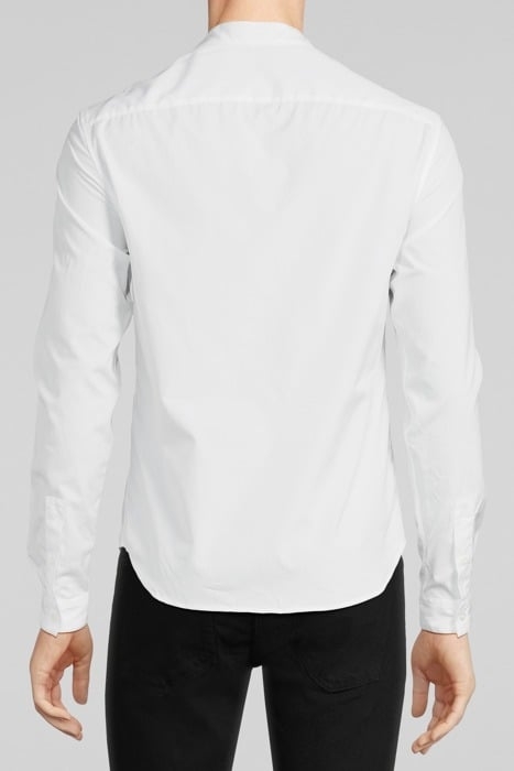 WHITE SLIM D SHIRT WHITE 2