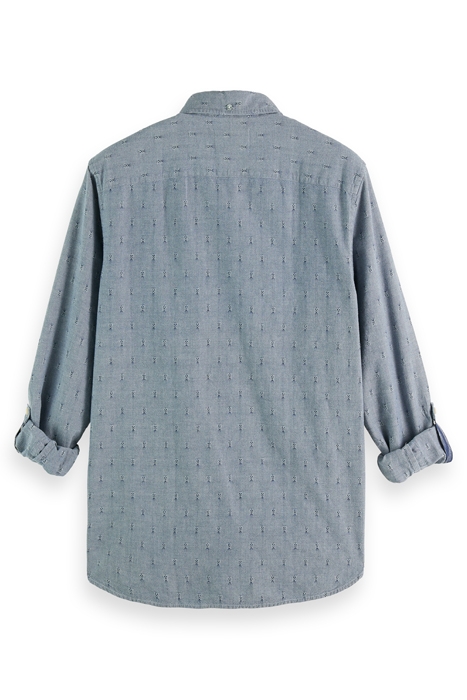 SMART INDIGO SHIRT WITH SLEEVE ADJUSTER INDIGO 2