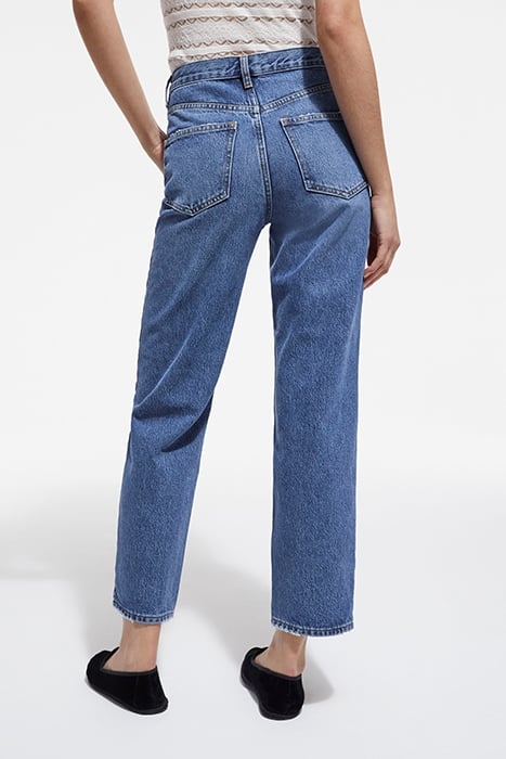 BLUE STRAIGHT JEANS BLUE DENIM 2