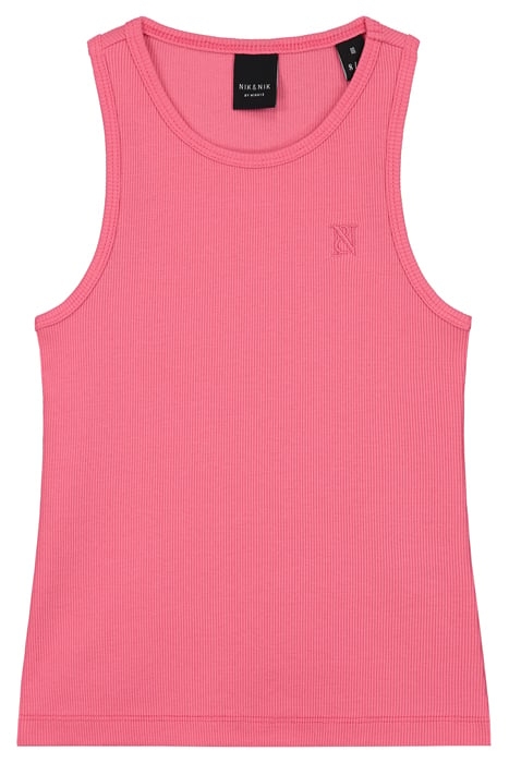 RIB SINGLET LAUREL PINK 1