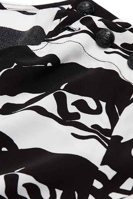 LONG-SLEEVED TOP BLACK / WHITE 2