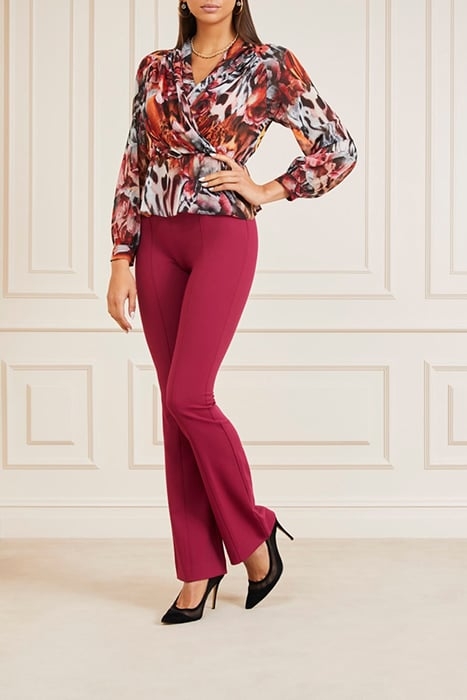 LEOPARD ROSE BLOUSE LEOPARD ROSE PRINT 3