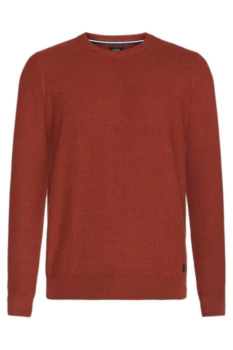 SIKYLER STRUCTURE CREW + RED HENNA MELANGE 4