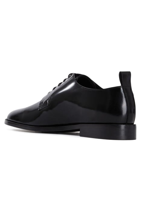 SMOOTH LEATHER DERBIES BLACK 2