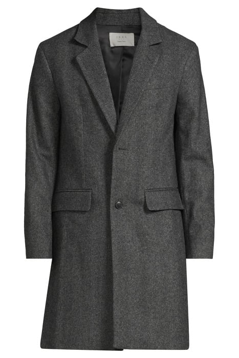 CHARCOAL SEMI-PLAIN COAT ANTHRACITE 3