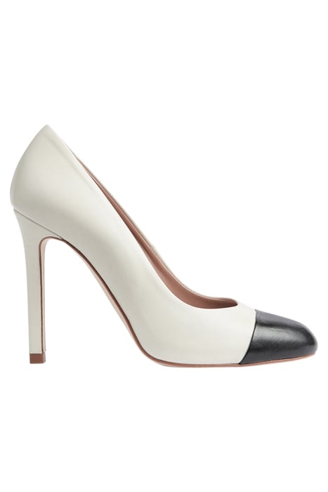 CC MYLAH TOE CAP HIDDEN BLACK/CREAM 1