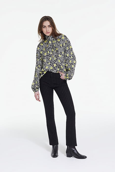 TOP LAVALIERE WILD BLOSSOM WHITE ECRU / YELLOW 3