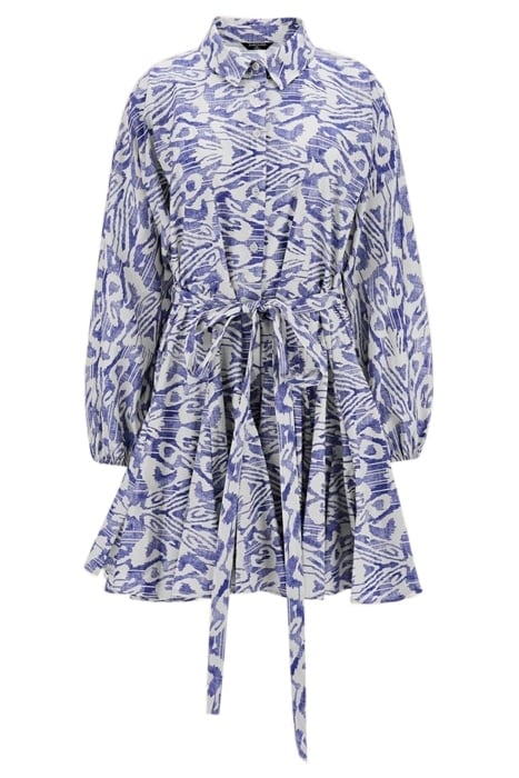 ABBIE SHIRT DRESS SUBSTANCE BLUE PRINT 4