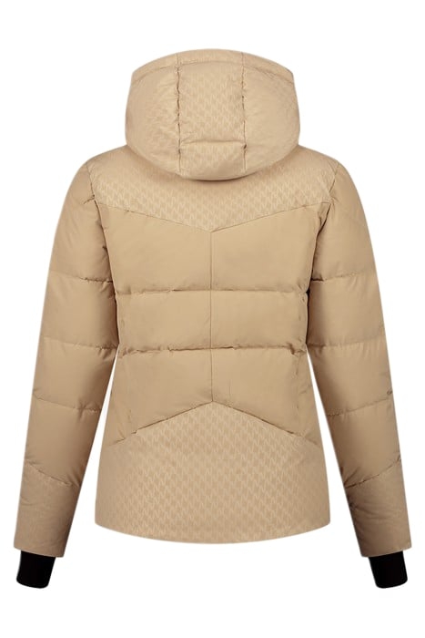 LOGO SKI JACKET DARK HUMMUS 4