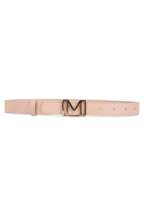 MANUELA LEATHER BELT NUDE SAND MULTI 1