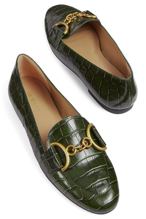 DAPHNE LOAFER DARK GREEN 3