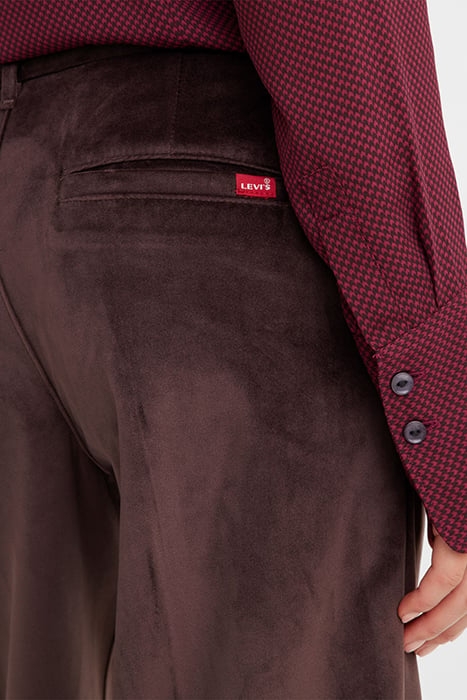 BAGGY WIDE-LEG & FLARED JEANS PANT BROWN 6