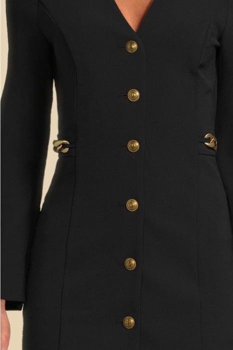 AMBER DRESS JET BLACK A996 4