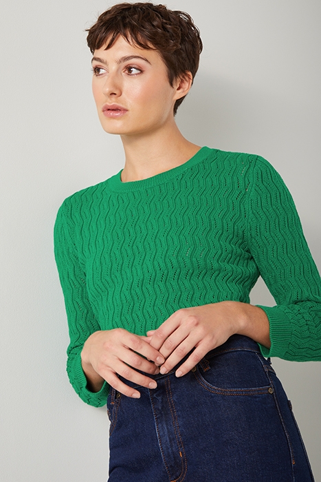TK KEATON KNIT SWEATER GREEN 4