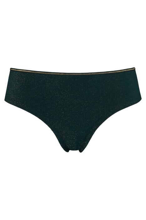 DAME DE PARIS PINE GREEN AND GOLD LUREX 1