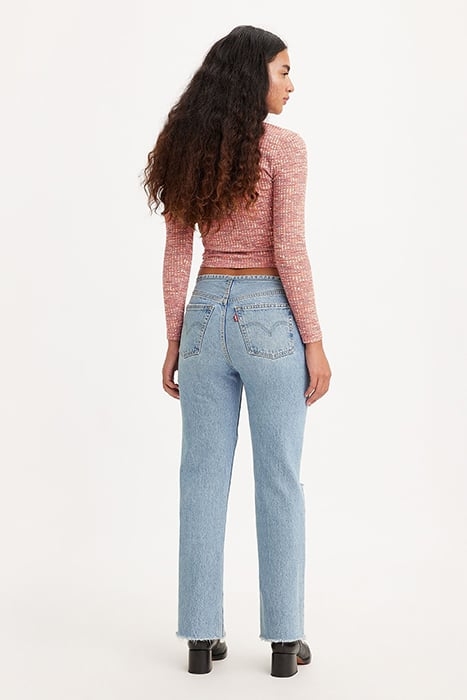 501 STRAIGHT JEANS BLUE 2