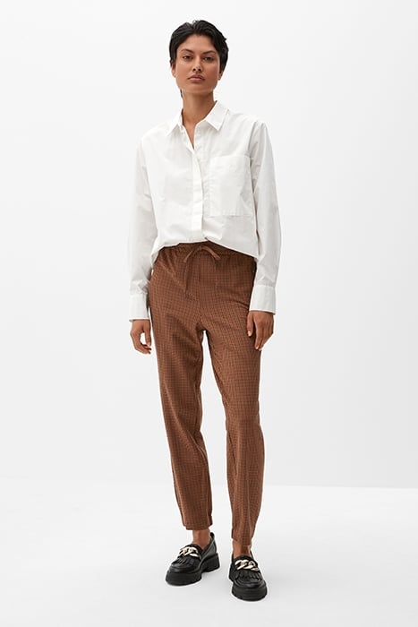 S.OLIVER PANTS BROWN 3