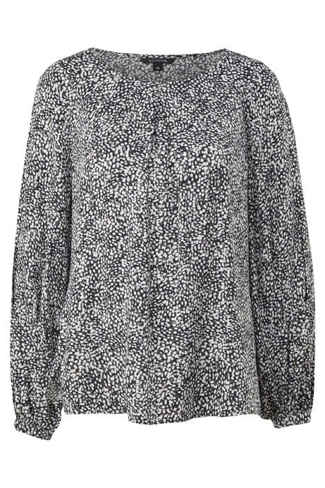 COMMA BLOUSES GREY/BLACK 4