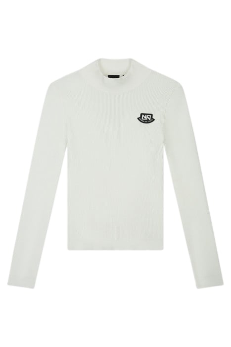 JOLIE SKI TURTLE TOP OFF WHITE 3