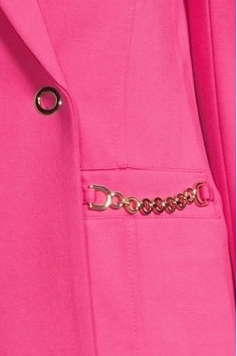 ADELE CHAIN BLAZER PINK PUNCH 5