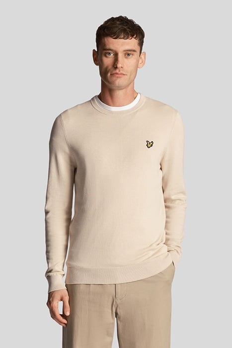 COTTON CREW NECK JUMPER COVE 1
