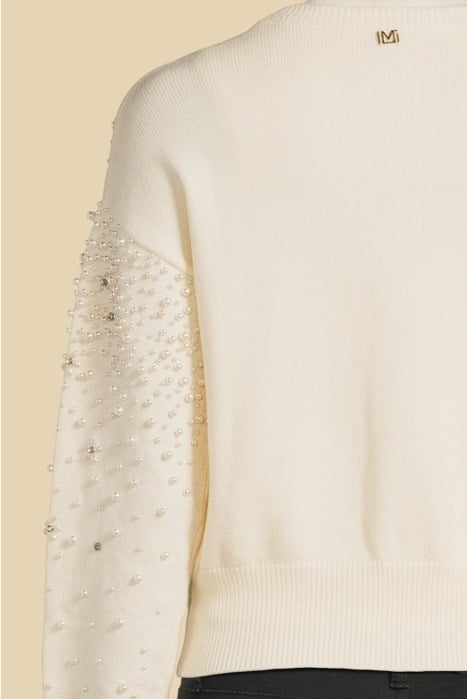 KIM PEARTWIN SET PALE CARDIGAN PEARL 4