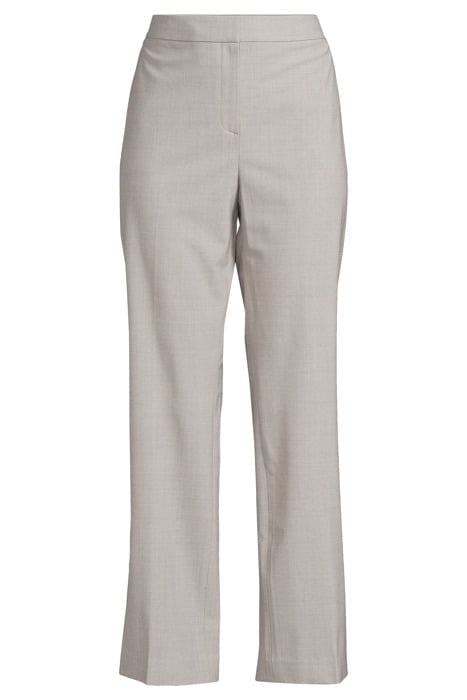 SLIM-STRAIGHT PANT IN GOOD WOOL LIGHT GREY MELANGE 3