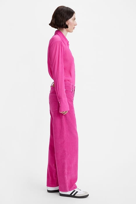 BAGGY WIDE-LEG & FLARED JEANS PANT PINK 5