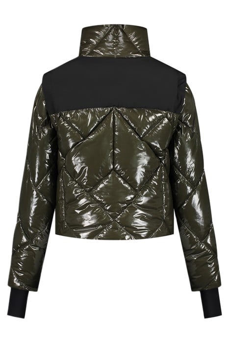 URI NIKKIE JACKET FOREST GREEN 3