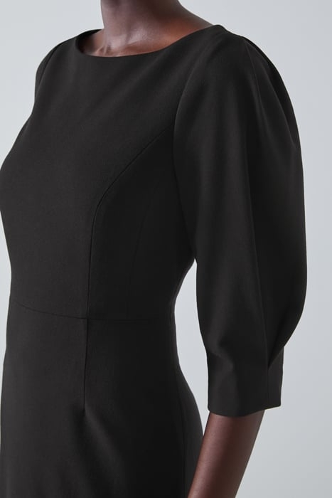 LEMONI HEMMERS MIDI DRESS BLACK 4