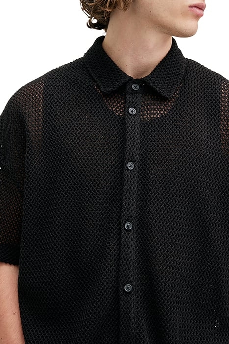 MUNROE SS SHIRT JET BLACK 8