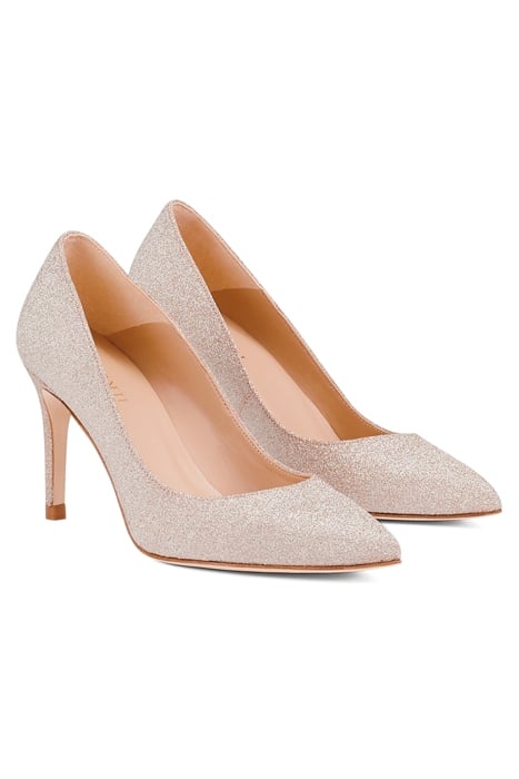 FLORET POINTED COURT HEEL ROSE 2