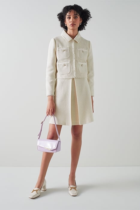 JK ADA METALLIC TWEED AND CREAM 5