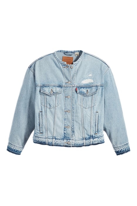 CUSTOMIZED DENIM JACKET BLUE 3