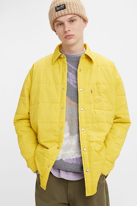 PADDED LIGHT JACKET YELLOW 3